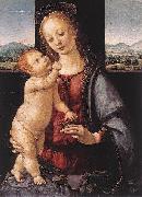 Madonna and Child with a Pomegranate LORENZO DI CREDI